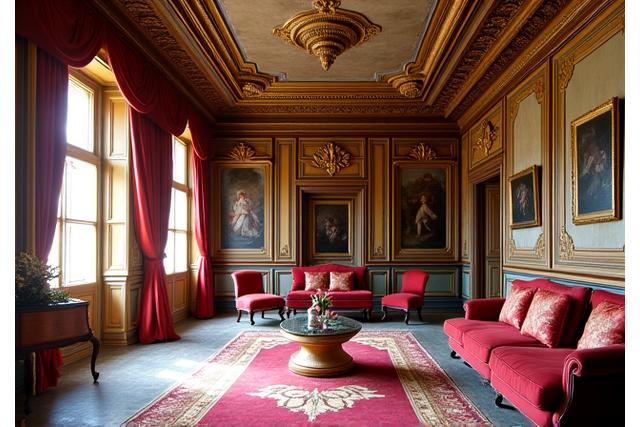 Luxus villa belső tere